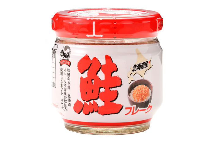 日本製 ハッピーフーズ 知床産鮭ホグシ無添加無着 60g